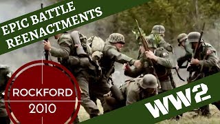 Epic WW2 Reenactment  Rockford 2010 HD VERSION [upl. by Odnesor]