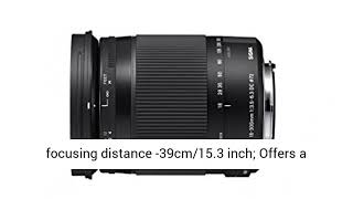 Sigma 18300mm F3563 Contemporary DC Macro OS HSM Lens for Canon [upl. by Eartnoed]