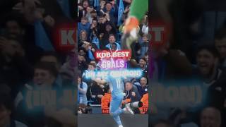 KDB best goals EVER football soccer baller fy [upl. by Dimmick]