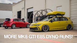 MK8 GTI APR E85 Tune Dyno Testing  BMP Tuning [upl. by Marolda]