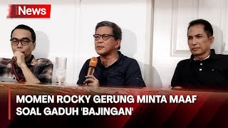 Usai Bikin Gaduh Rocky Gerung Minta Maaf karena Timbulkan Keonaran [upl. by Ahsiena]