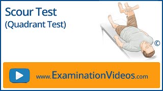 Scour Test  Quadrant Test [upl. by Adnamas999]