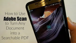 How to Use the Adobe Scan App [upl. by Atileda]