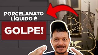 Porcelanato líquido não existe é golpe [upl. by Adnerb]