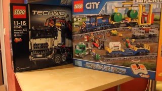 Lego 66493 City Treinen Train Valuepack  Opening the Box [upl. by Wisnicki]