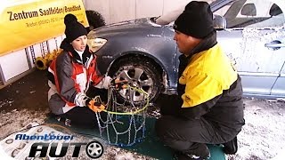 Schneeketten anbringen  Tipps und Tricks  Abenteuer Auto Classics [upl. by Collete117]