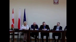 Mieszkaniec Gminy Wołów poprosił o głos na Sesji Rady Miejskiej w Wołowie [upl. by Ahselef]