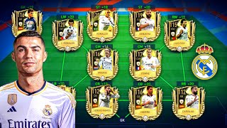 I Made Best Ever Real Madrid Squad  Weve Ronaldo R9 Ramos  FIFA Mobile 23 [upl. by Aititil]