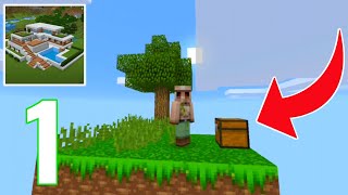 Craft Earth Boy  SKYBLOCK  Survival Gameplay Part 1 [upl. by Cowie]