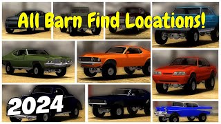 Offroad Outlaws V48 Update All 10 Abandoned Barn Find Locations [upl. by Llewxam]