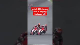 Moto2 2024 grand Prix Petronas sepang shortvideo [upl. by Wardieu]