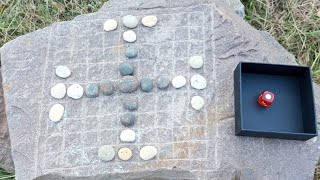 Hnefatafl with dice  Хнефатафл с кубиком [upl. by Grindle]