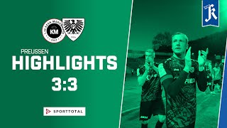 Highlights 1 FC KaanMarienborn  SC Preußen Münster 33 [upl. by Georgina400]