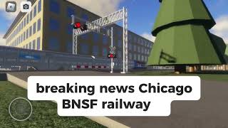 Metra railway BNSF derailment ABC news Chicago [upl. by Nairahcaz]