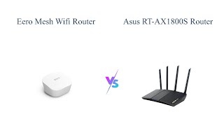 Amazon eero Mesh WiFi Router vs ASUS RTAX1800S  Which is Better 📶💻 [upl. by Mcclure]