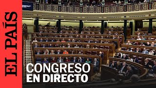 DIRECTO  Pleno del Congreso marcado por el caso Koldo  EL PAÍS [upl. by Soutor]