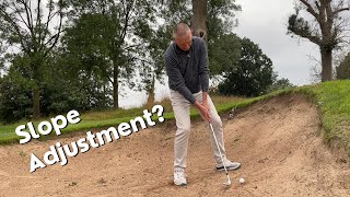 Uphill bunker shots made easy kind of [upl. by Melisa768]