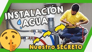 21 ✅ Nuestra INSTALACION de AGUA en FURGONETA CAMPER 🚌💦 Mayor AUTONOMÍA 😉💪 [upl. by Martinelli970]