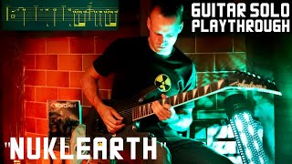 CYTOTOXIN  quotNuklearthquot Solo Official Guitar Playthrough [upl. by Dominic]