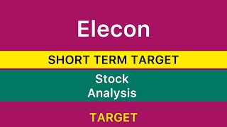 ELECON ENGINEERING SHARE ANALYSIS 💹 ELECON ENGINEERING SHARE TARGET  ELECON ENGINEER TARGET 7924 [upl. by Garlen]