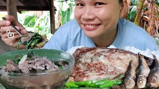 GINISANG KABUTING BUKID TORTANG TALONG AT PRITONG TUYO  Buhay Probensya [upl. by Lubeck]