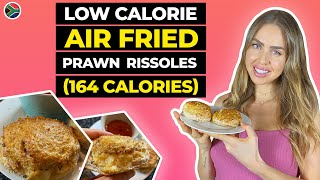 Healthy Prawn Rissoles Recipe  Low Calorie Air Fryer Ideas 164 Calories 🍤 [upl. by Sirhc]