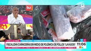 Fiscalizan carnicerías en medio de la polémica de pollos quotlavadosquot  Tu Día  Canal 13 [upl. by Nnyloj605]