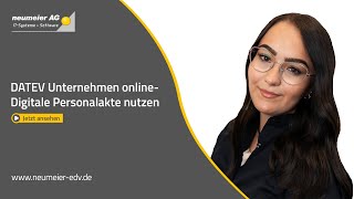 DATEV  Digitale Personalakte nutzen [upl. by Roanna]