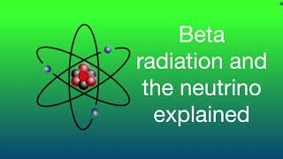 Neutrinos beta plus and beta minus radiation with Feynman diagrams from fizzicsorg [upl. by Leumel]