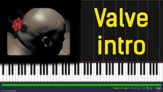 Valve intro piano version SeeMusicPiano [upl. by Acsehcnarf284]