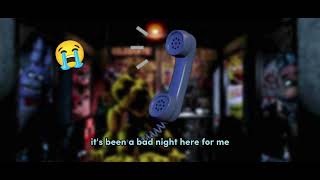 FNAF 1 Night 4 Phone Guy Death [upl. by Adnuahsor889]