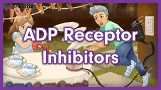 ADP Receptor Inhibitors Mnemonic for USMLE [upl. by Nnylyt615]