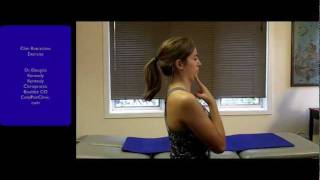 Chin Retraction Exercise to Relieve Upper Neck Tension  Kennedy Chiropractic  Boulder CO [upl. by Idell]