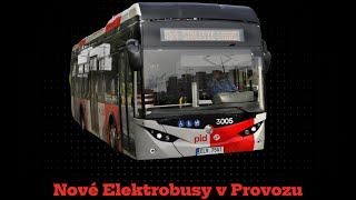 Nový Elektrobus Škoda 36 BB ECITY Opět v Provozu [upl. by Deth]