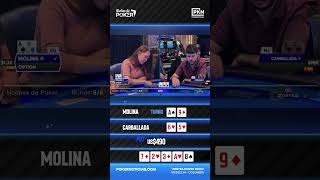 Que buena mesa Molina vs Carballada nochesdepoker poker [upl. by Brindle245]