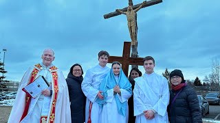 Stations of the Cross Good Friday evening [upl. by Hsital607]