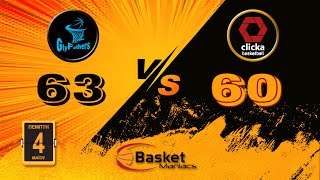 GlyFathers vs Clicka BC  May 4 2023  BasketManiacs Cup [upl. by Gerger]