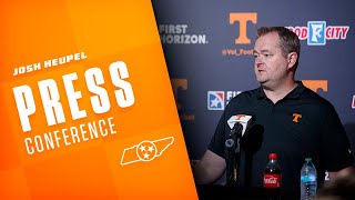 Josh Heupel Press Conference Aug 19 2024 [upl. by Urbain468]