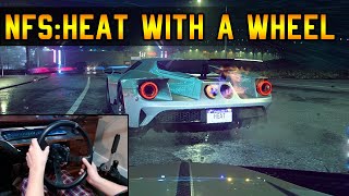 NFS Heat Wheel Gameplay  Is It Any Good  Logitech G29 [upl. by Bearnard]