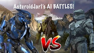 ELITES VS SPARTANS Halo Infinite forge ai battle [upl. by Kroll]