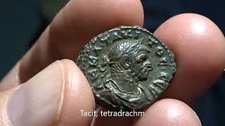 Tacitus tetradrachm EGYPT [upl. by Naahsar]