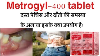 Metrogyl 400 tablet uses in Hindimetronidazole tablet uses in hindiflagyl 400 tablet ke upyog [upl. by Cain]