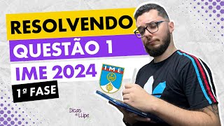 IME 1a Fase 20232024  Questão 1 [upl. by Carr]