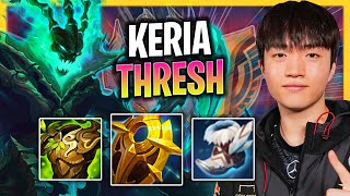 KERIA IS READY TO PLAY THRESH  T1 Keria Plays Thresh Support vs Nautilus Season 2024 [upl. by Aicenra750]