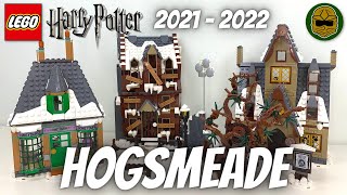 2022 LEGO Harry Potter Hogsmeade Collection Honeydukes Three Broomsticks amp Shrieking Shack [upl. by Aurilia]