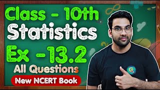 Class  10 Ex  132 Q1 to Q6 Statistics  NEW NCERT  CBSE GREEN Board [upl. by Nashoma]