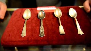 Silverplate Marks versus Sterling Silver Flatware Marks  Basics  Identification [upl. by Sudnac533]