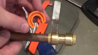 How To Remove A Shark Bite Plumbing Fitting EASILY with or without tool [upl. by Nwahsd]