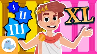 📝 ROMAN NUMERALS for Kids 🏛 Compilation [upl. by Enaej832]