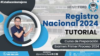 ✅ Tutorial De Registro Nacional 2024 Creación De Cuenta Senescyt Universidades [upl. by Eimac615]